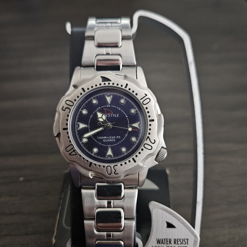 NWT Vintage Freestyle Stainless Steel Watch